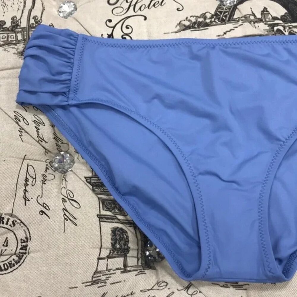Becca Plus Size Etc. Color Code Tab Side Bikini Bottom - Picture 4 of 7